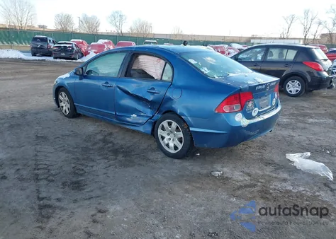 2007 Honda Civic Lx z USA, uszkodzony, nr VIN 1HGFA16567C118595